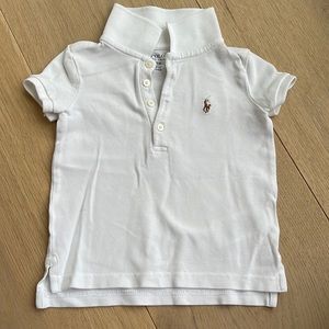 Ralph Lauren white polo